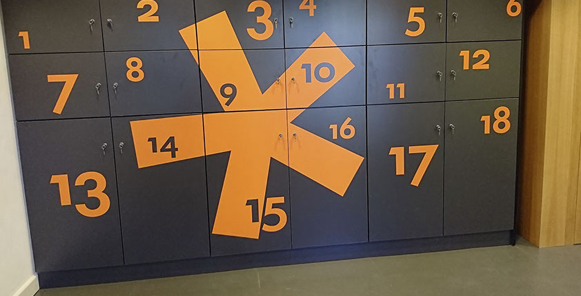 Messecounter, Profilbuchstaben