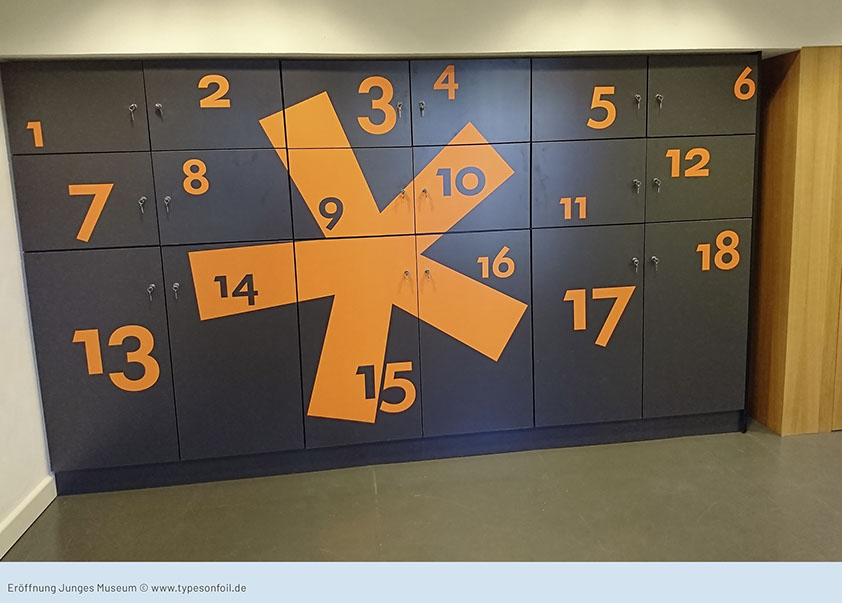 Messecounter, Profilbuchstaben