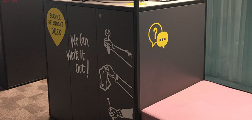 Messecounter, Profilbuchstaben