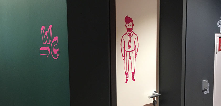 Messecounter, Profilbuchstaben