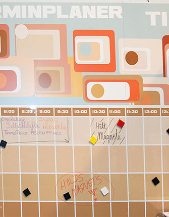 Glasdekorfolie, Dekorfolie für Konferenzraum