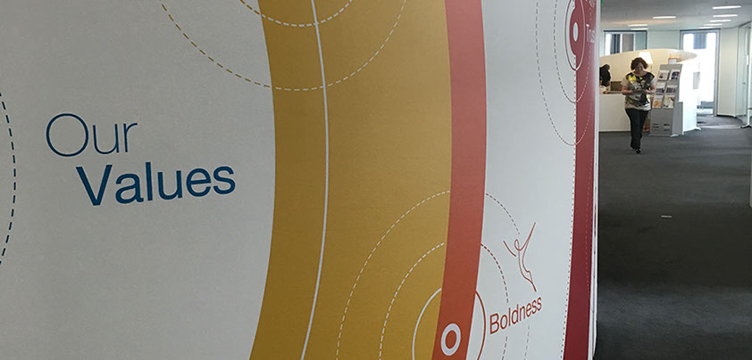 Messecounter, Profilbuchstaben