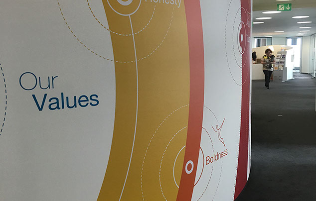 Messecounter, Profilbuchstaben