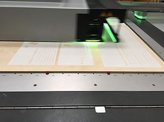 UV-Direktdruck, wasserfest, Plattendruck