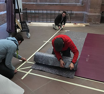 Messecounter, Profilbuchstaben