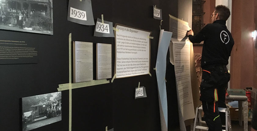 Messecounter, Profilbuchstaben