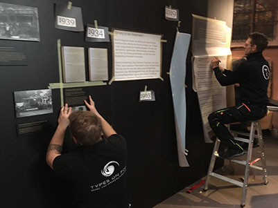 Messecounter, Profilbuchstaben