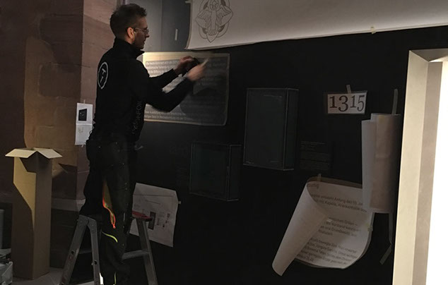 Messecounter, Profilbuchstaben