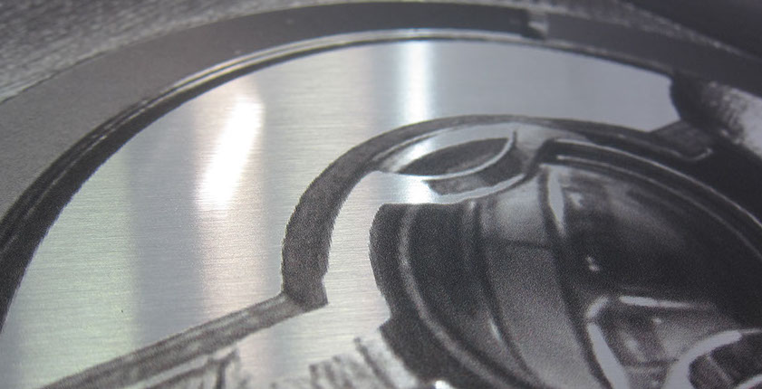 Druck auf Aluminiumplatte, Aludruck