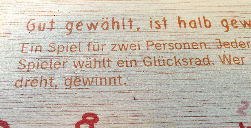 Bedrucktes Holz, Spanplatte mit Druck, Platte aus Holz bedrucken lassen, Foto auf Holz