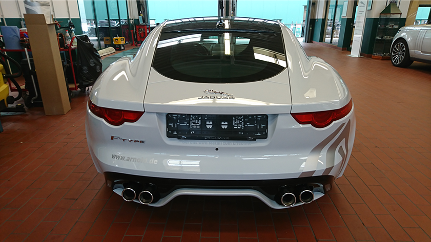 Jaguar F-Type, Beschriftung, F-Type Folierung