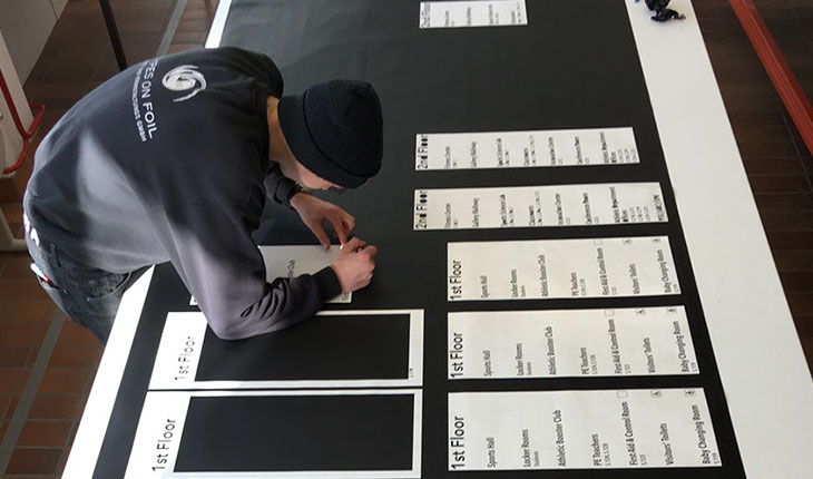 Folienplot, Folienbeschriftung, Plotterfolien, Folienplotts