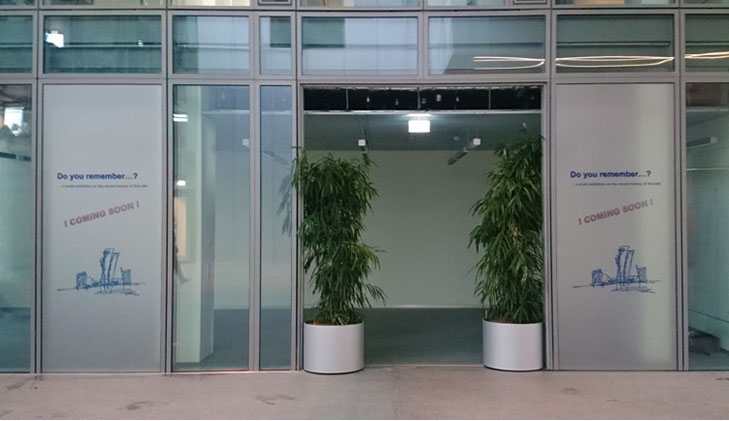 Glasdekorfolie, bedruckte Milchglasfolie, Sichtschutzfolie