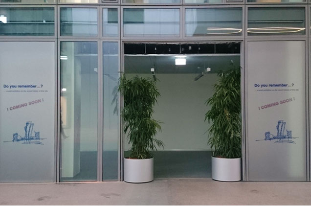 Glasdekorfolie, bedruckte Milchglasfolie, Sichtschutzfolie