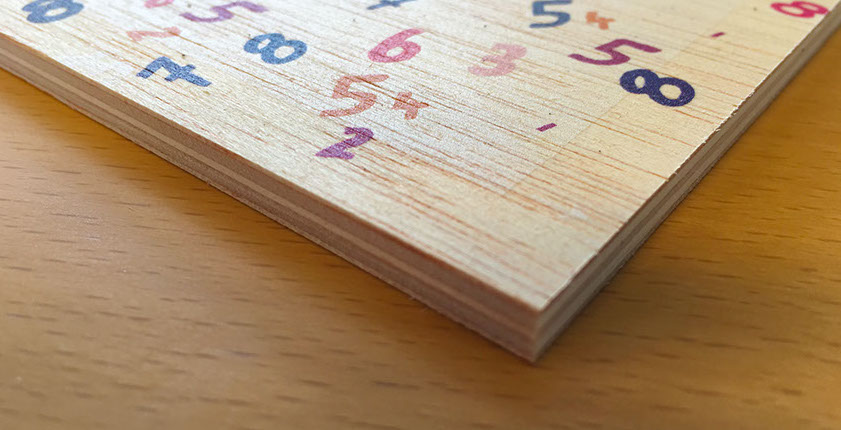 Bedrucktes Holz, Spanplatte mit Druck, Platte aus Holz bedrucken lassen, Foto auf Holz