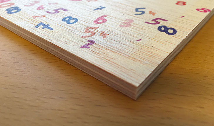 Bedrucktes Holz, Spanplatte mit Druck, Platte aus Holz bedrucken lassen, Foto auf Holz