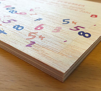 Bedrucktes Holz, Spanplatte mit Druck, Platte aus Holz bedrucken lassen, Foto auf Holz