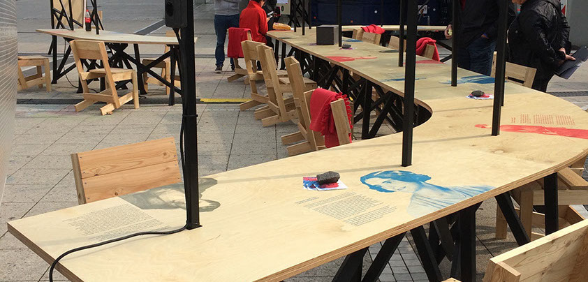 Messecounter, Profilbuchstaben