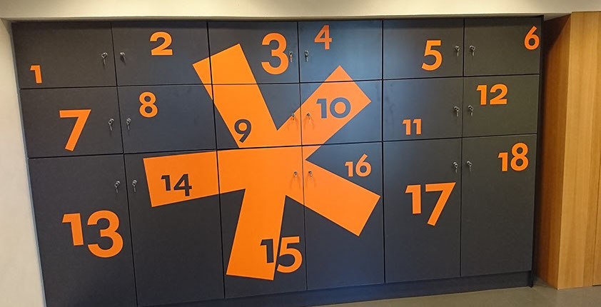 Messecounter, Profilbuchstaben