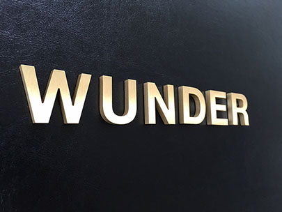 Profilbuchstaben, Fräsbuchstaben, Formschnitte, 3D Schriftzüge, 3D Zahlen