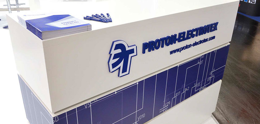 Messecounter, Profilbuchstaben