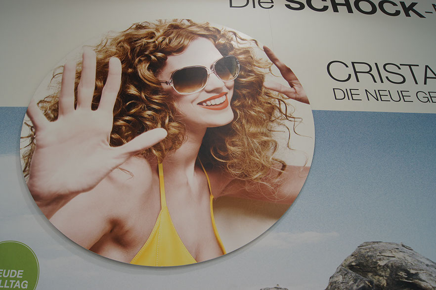 B1-Messedruck, Messedruck, Forex ruForex bunt, bedruckt, Druck auf farbigem Kunststoff, Forexdruck, Vorexdruck, Hartschaum, Druck auf Hartschaum