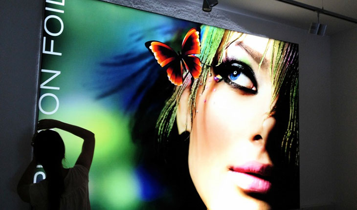 Slimbox, Lightbox, Stoffdruck, Durchleuchtung, slimframe, Digitaldruck Stoffdruck